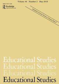 Cover image for Educational Studies, Volume 44, Issue 2, 2018