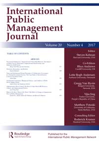 Cover image for International Public Management Journal, Volume 20, Issue 4, 2017