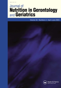 Cover image for Journal of Nutrition in Gerontology and Geriatrics, Volume 24, Issue 1, 2004