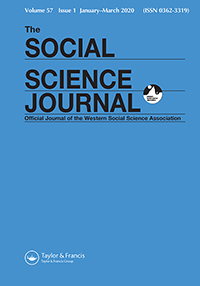 Cover image for The Social Science Journal, Volume 57, Issue 1, 2020