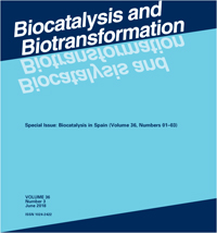 Cover image for Biocatalysis and Biotransformation, Volume 36, Issue 3, 2018