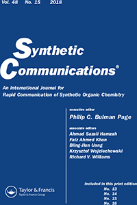 Cover image for Synthetic Communications, Volume 48, Issue 15, 2018