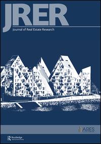 Cover image for Journal of Real Estate Research, Volume 26, Issue 2, 2004