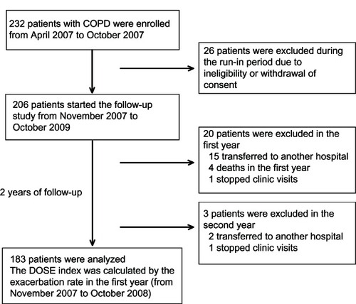 Figure 1 Flow chart for patient selection.