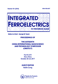 Cover image for Integrated Ferroelectrics, Volume 191, Issue 1, 2018
