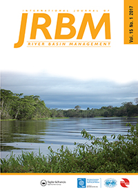 Cover image for International Journal of River Basin Management, Volume 15, Issue 1, 2017