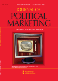 Cover image for Journal of Political Marketing, Volume 21, Issue 3-4, 2022