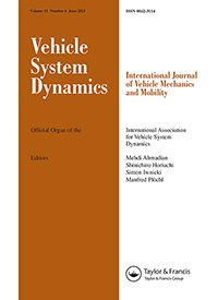 Cover image for Vehicle System Dynamics, Volume 53, Issue 6, 2015