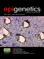 Cover image for Epigenetics, Volume 2, Issue 1, 2007