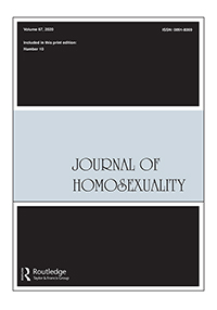 Cover image for Journal of Homosexuality, Volume 67, Issue 10, 2020