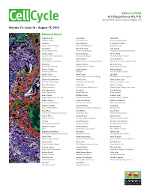 Cover image for Cell Cycle, Volume 12, Issue 16, 2013