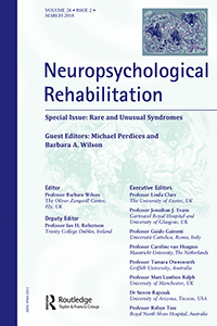 Cover image for Neuropsychological Rehabilitation, Volume 28, Issue 2, 2018