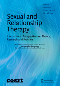 Cover image for Sexual and Relationship Therapy, Volume 33, Issue 1-2, 2018