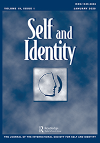 Cover image for Self and Identity, Volume 19, Issue 1, 2020