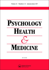 Cover image for Psychology, Health & Medicine, Volume 25, Issue sup1, 2020