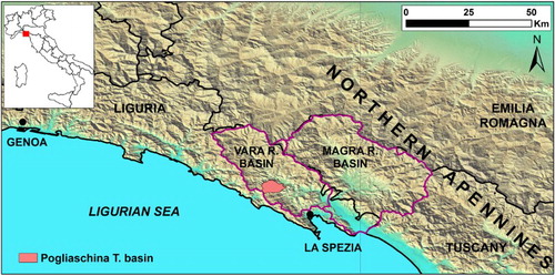 Figure 1. Location map of the study area.