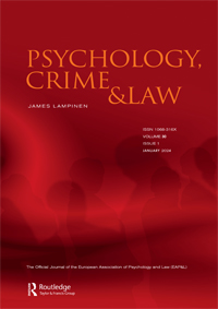 Cover image for Psychology, Crime & Law, Volume 30, Issue 1, 2024