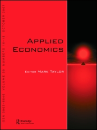 Cover image for Applied Economics, Volume 23, Issue 1, 1991