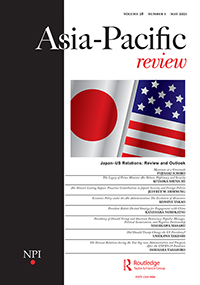 Cover image for Asia-Pacific Review, Volume 28, Issue 1, 2021