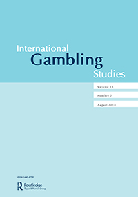 Cover image for International Gambling Studies, Volume 18, Issue 2, 2018