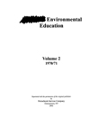 Cover image for The Journal of Environmental Education, Volume 2, Issue 1, 1970