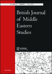 Cover image for British Journal of Middle Eastern Studies, Volume 34, Issue 2, 2007