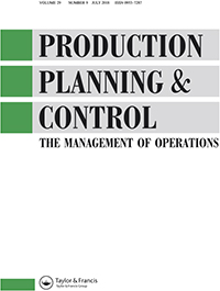 Cover image for Production Planning & Control, Volume 29, Issue 9, 2018