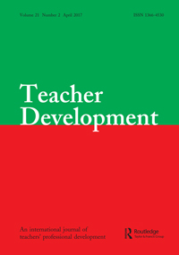 Cover image for Teacher Development, Volume 21, Issue 2, 2017