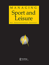 Cover image for Managing Sport and Leisure, Volume 23, Issue 3, 2018
