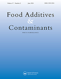 Cover image for Food Additives & Contaminants: Part B