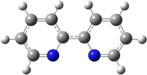 Figure 1. Structure of 2,2′-bipyridine.