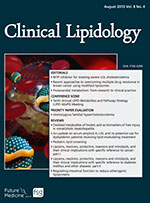 Cover image for Clinical Lipidology and Metabolic Disorders, Volume 8, Issue 4, 2013