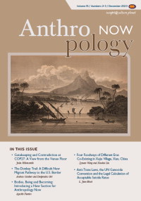 Cover image for Anthropology Now, Volume 15, Issue 2-3, 2023