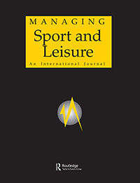 Cover image for Managing Sport and Leisure, Volume 23, Issue 4-6, 2018