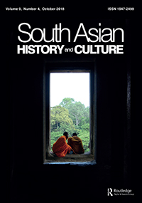 Cover image for South Asian History and Culture, Volume 9, Issue 4, 2018