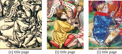 Figure 18. Men versus Child in Images from the Great Bible of 1539.