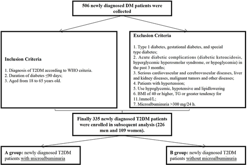 Figure 1 The flow chart of participants recruitment.