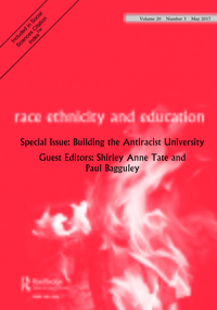 Cover image for Race Ethnicity and Education, Volume 20, Issue 3, 2017