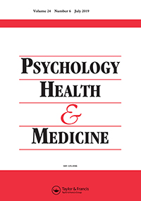 Cover image for Psychology, Health & Medicine, Volume 24, Issue 6, 2019