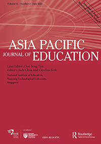 Cover image for Asia Pacific Journal of Education, Volume 41, Issue 2, 2021