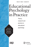 Cover image for Educational Psychology in Practice, Volume 30, Issue 4, 2014