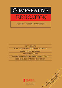 Cover image for Comparative Education, Volume 55, Issue 4, 2019