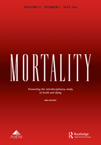 Cover image for Mortality, Volume 21, Issue 2, 2016