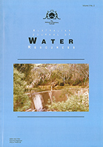 Cover image for Australasian Journal of Water Resources, Volume 5, Issue 2, 2002
