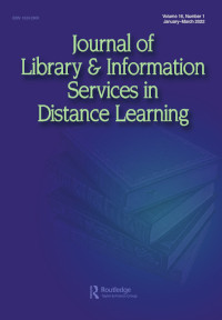 Cover image for Journal of Library & Information Services in Distance Learning, Volume 16, Issue 1, 2022