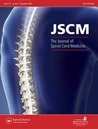 Cover image for The Journal of Spinal Cord Medicine, Volume 43, Issue 5, 2020