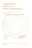 Cover image for International Journal of Group Psychotherapy, Volume 32, Issue 3, 1982