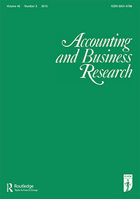 Cover image for Accounting and Business Research, Volume 45, Issue 3, 2015