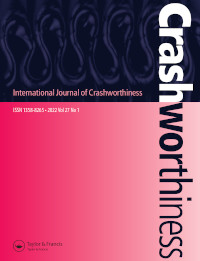 Cover image for International Journal of Crashworthiness, Volume 27, Issue 1, 2022