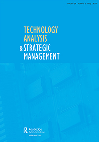 Cover image for Technology Analysis & Strategic Management, Volume 29, Issue 5, 2017
